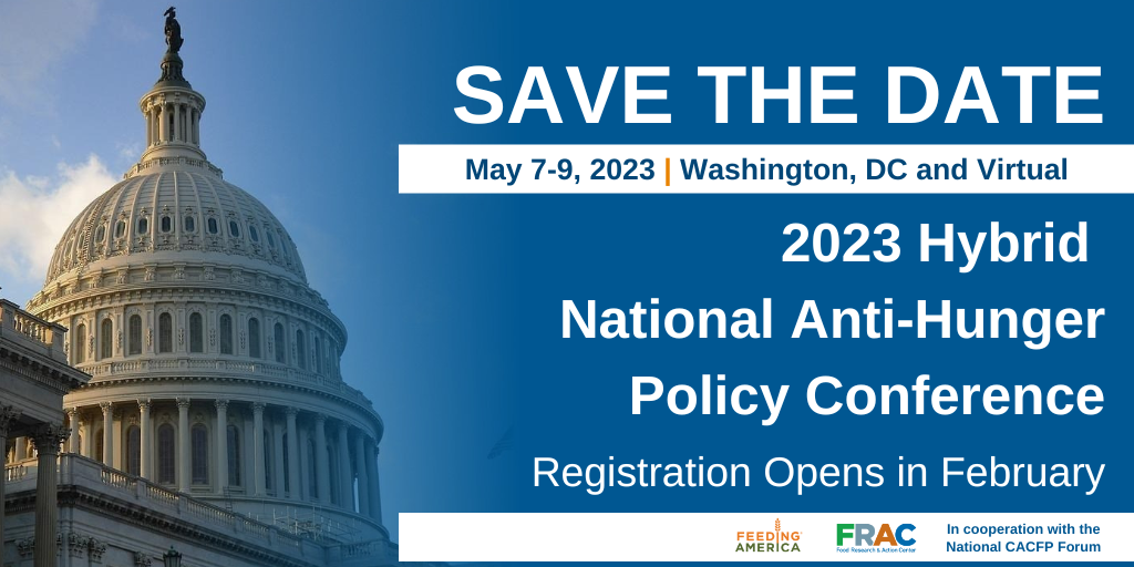 2023 Save the Date AHPCV2 (1) National AntiHunger Policy Conference